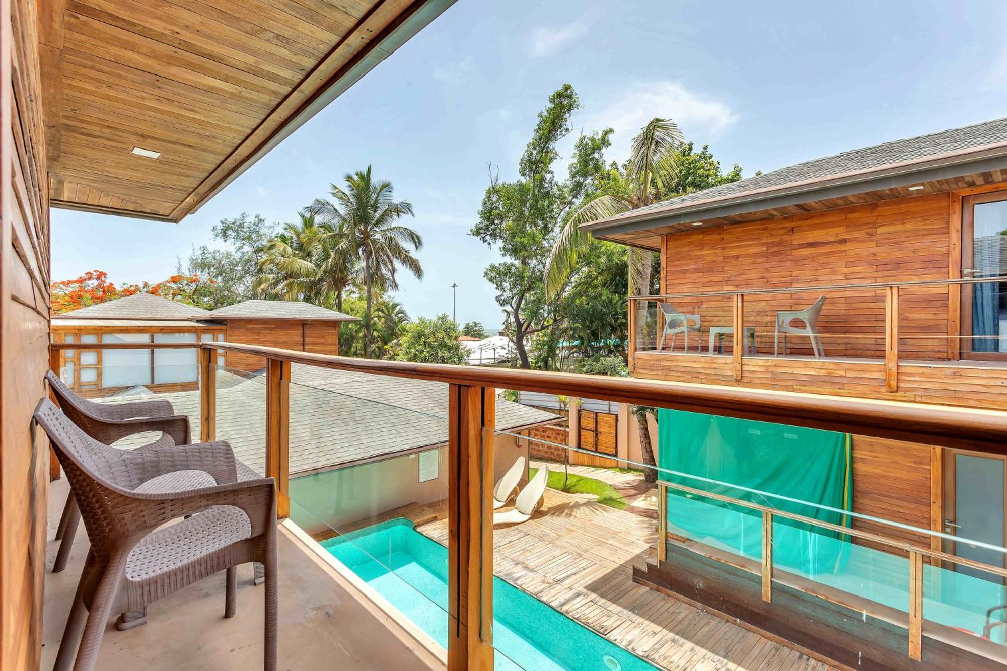 The Baga Beach Resort Exterior foto